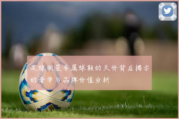 足球明星专属球鞋的天价背后揭示的奢华与品牌价值分析