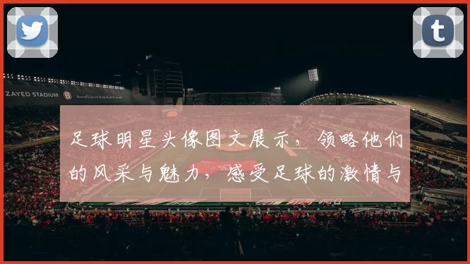 足球明星头像图文展示，领略他们的风采与魅力，感受足球的激情与梦想